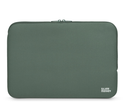 Torba do laptopów SILVER MONKEY EasySleeve etui na laptopa 15,6" zielone SM-GSLV15-GRN